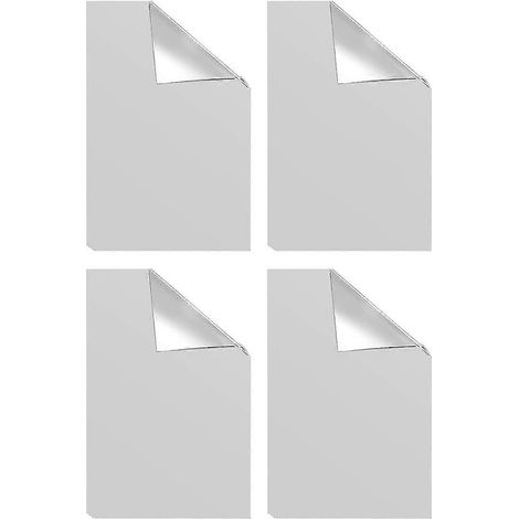 Spiegelfolie, Fensterfolie, selbstklebend, Sonnenschutz, reflektierendes Dachfenster, 99 % UV-Schutz (1/5)