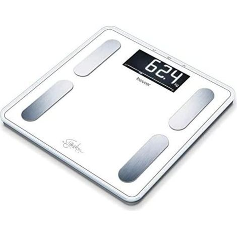 Beurer BF 400 Signature Line Bilancia per l'analisi corporea 73575 digitale Portata max.=200 kg Bianco (1/5)