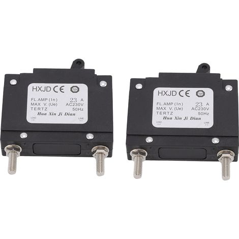 Interrupteur sectionneur triphasé 230V 23A pour groupe électrogène essence 5-6,5kW - Lot de 2 pièces (1/5)