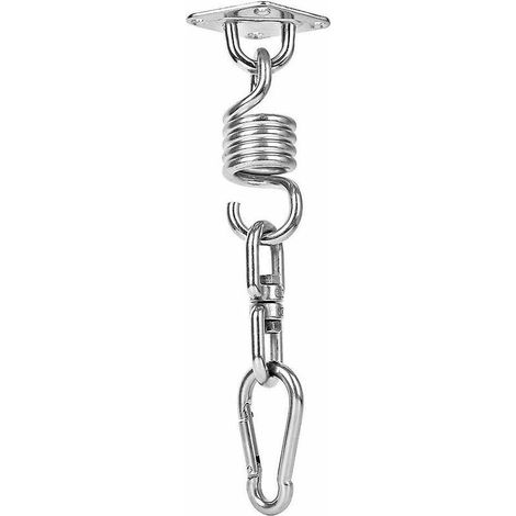 Acier Inoxydable Cintre pour Poutre en Bois Robuste 200 Kg capacité Parfaite pour Chaise Suspendue hamac Suspendu (1/5)