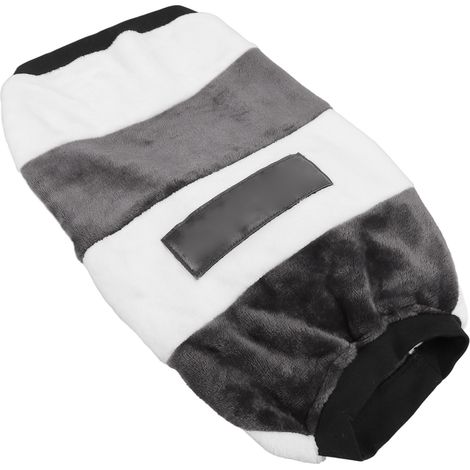 Vêtements chauds pour chien, col rond, doux et agréable au toucher, chemise d'hiver pour chien de taille moyenne à grande (jusqu'à 8XL). (1/5)