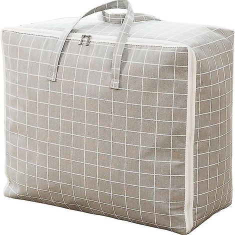 Sac de rangement portable pour linge de maison, idéal pour les vêtements, les voyages et le dressing, adapté aux espaces intérieurs et au quotidien.-AquaForge (1/4)