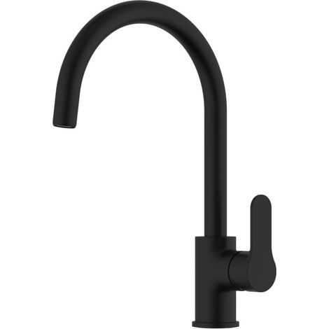 Primaster Küchenarmatur Monaco schwarz matt Wasserhahn Einhandmischer Primaster Küchenarmatur Monaco schwarz matt