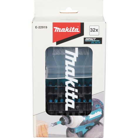 COFFRET CLEAR CASE IMPACT BLACK 32 PCS MAKITA E-22919