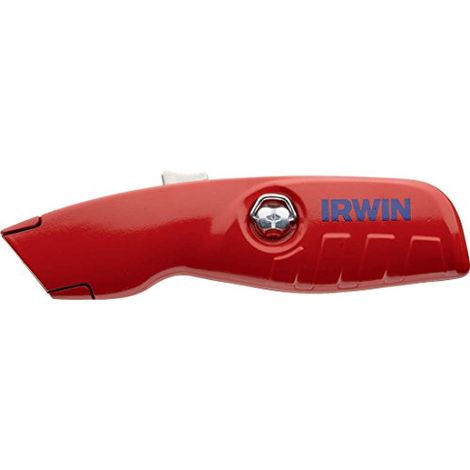 COLTELLO TRAPEZOIDALE DI SICUREZZA IRWIN CON LAMA RETRATTILE (1/4)