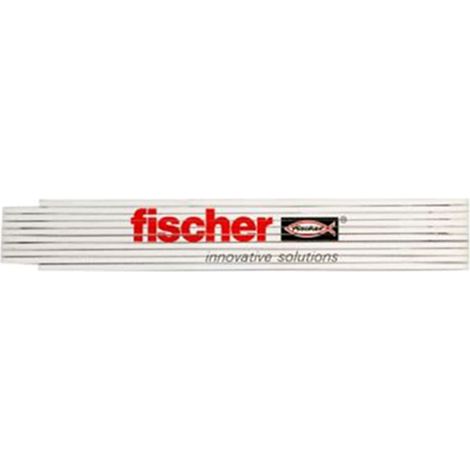 Mètre pliant en bois Fischer 2m - 518784