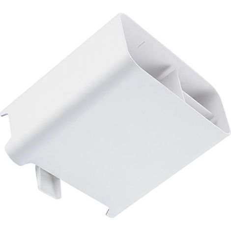 Un porte-fourchettes de cuisine en plastique blanc (1/5)