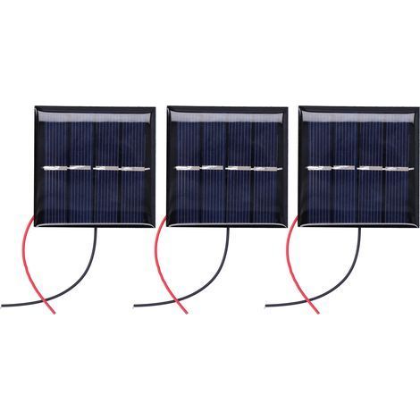 Panneau solaire portable 2W 5V polycristallin pour chargeur DIY extérieur (1/5)