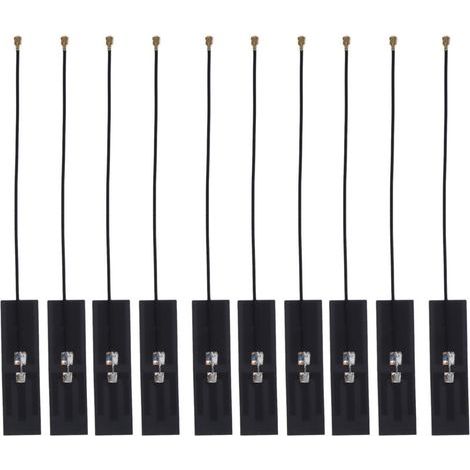 10 pièces antenne FPC intégrée 2 fréquences flexibles pour routeur WiFi Bluetooth NZ‑2.4G/5.8G‑FPC‑003 (1/5)
