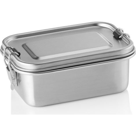 Boîte à lunch 16,5 x 12 x 6,5 cm inox silicone - Was Germany (1/2)