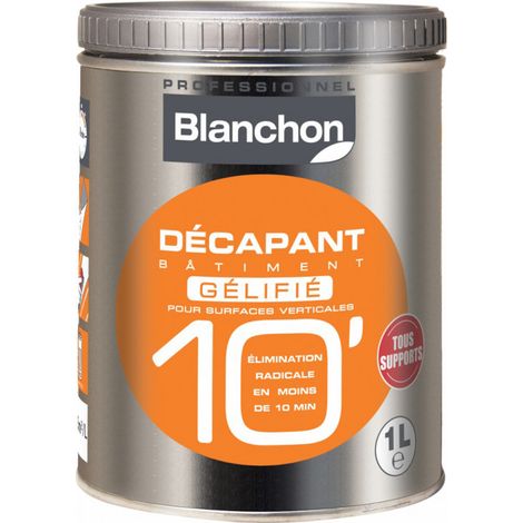 BLANCHON Décapant Bâtiment 10' Gélifié 1L