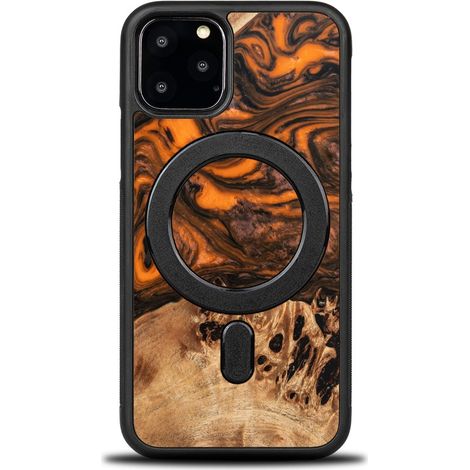Bewood Einzigartige Hülle für iPhone 11 Pro - Orange mit MagSafe (1/5)