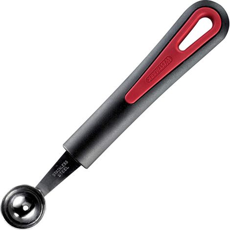 Westmark Scavino per frutta/verdura, ø 26 mm, Lunghezza: 17,3 cm, Acciaio inox, Plastica, Gallant, Nero/Rosso, 29222270 (1/5)