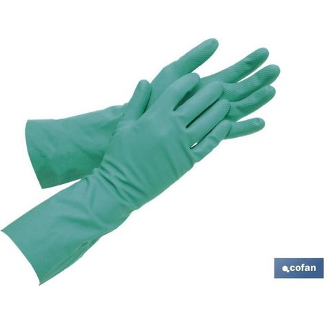Gant Nitrile Vert Sans Support Taille 95 (XL) (1/2)