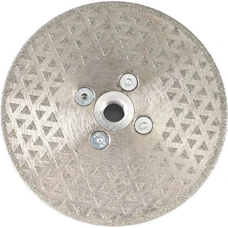 Disque Diamanté à Tronçonner et à Meuler 125 mm x M14 Lame de Scie Électroplaqué pour Pierre Marbre Carreaux Granit-LIAIKI (1/5)