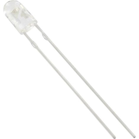 HuiYuan 3234Y1C-ESC-E LED bedrahtet Gelb Oval 3 mm 4150 mcd 70 °, 30 ° 20 mA