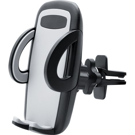 Support Téléphone Voiture - Clip Ventilation Réglable 2 Niveaux - Rotation 360° - Déverrouillage Un Bouton - Compatible Smartphones Jusqu'à 6,8 Pouces - 1 Pièce (1/5)