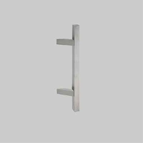 Maniglione inox inclinato 'texas' 25x25x500 mm, inter. 300 mm - col. inox satinato (2 pezzi) FIMET MANIGLIE