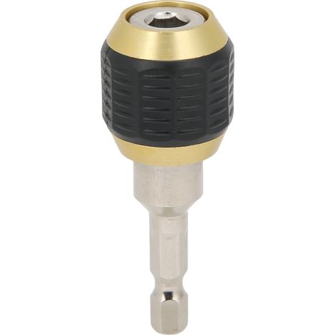 Adaptateur à Changement Rapide pour Forets 1/4in, Connecteur Hexagonal 60mm, Convertisseur à Ressort pour Perceuse (1/5)