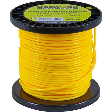 Orework Nylon redondo desbrozadora 3,00 x 50 Mt