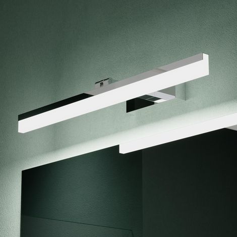 Mai & Mai Spiegelleuchte 60cm LED Badlampe Spiegellampe, 6000K Badezimmer Lampe 180° Drehbar Chrom 14W Luxaris (1/5)