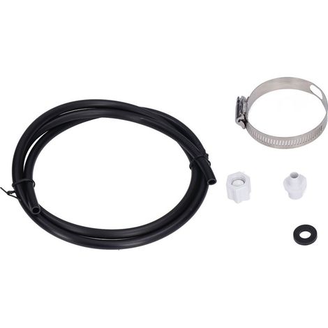 Pack de raccordement pour chlorinateur HAYWARD CL200 CL220, avec écrou, joint, collier et tuyau. (1/5)