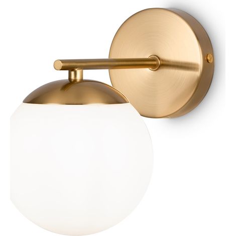 Maytoni Marble Lampada da parete moderna in ottone E27 (1/4)