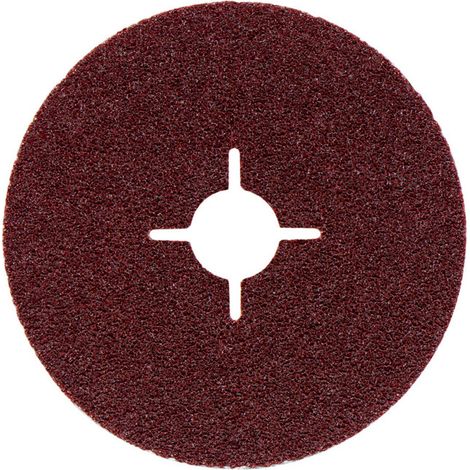 Disque fibre 115 mm P 60, corindon brun, acier, métaux non-ferreux metabo 25 pièces