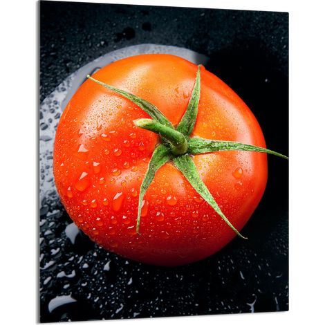 TAGLIERE IN VETRO 40x52 Pomodoro (1/5)