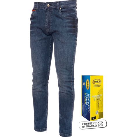 PANTALONES VAQUEROS DESGASTADOS CON SOPORTE PARA TELÉFONO EN CAJA