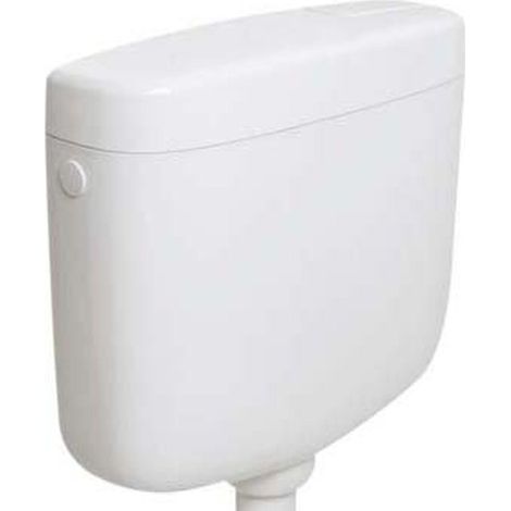 Plieger Rhein réservoir bas simple chasse 6 litres blanc (1/2)