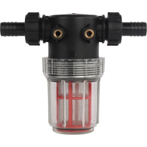 Filtre à eau adapté aux nettoyeurs haute pression en ligne, tuyau de 20 mm, entrée 100 mesh, raccord rapide (1/3)