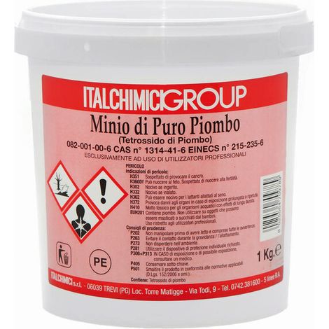 MINIO DI PIOMBO DA 1 KG