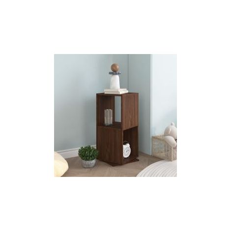 Armoire rotative Chêne marron 34,5x34,5x75,5 bois ingénierie (1/5)