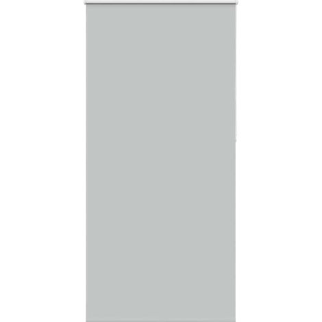Verdunkelungsrollo Hellgrau 100x210cm Stoffbreite 95,7 cm