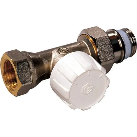 Flamco Robinet thermostatique droit DN20 avec préréglage, Rp3/4 x G3/4a, M30x1,5, F34002