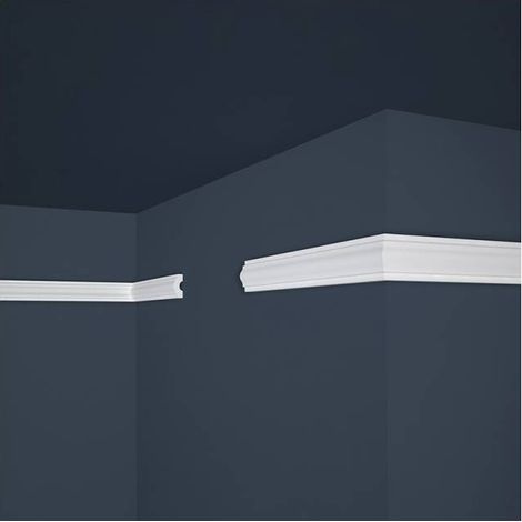 Lot de 50 (100ml) Cimaises décoratives - Arrondi - 200x1,8x3,8 cm (1/4)