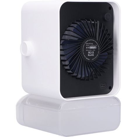 Ventilatore/condizionatore da scrivania USB staccabile – piccolo – nebulizzatore – raffrescatore d'aria – per la casa
