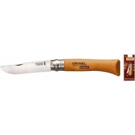 Coltello tascabile Opinel no.10 acciaio al carbonio 10 cm