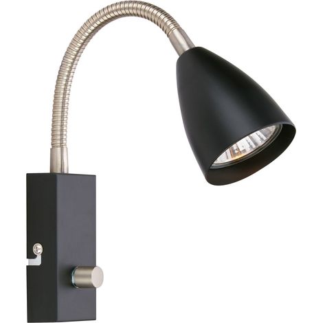 Applique murale noir acier avec variateur - markslojd - ciro 42248871 42248871 42248871 42248871 (1/3)