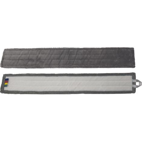 Frange Micro Velcro Grise 80cm Balayage - Guialto