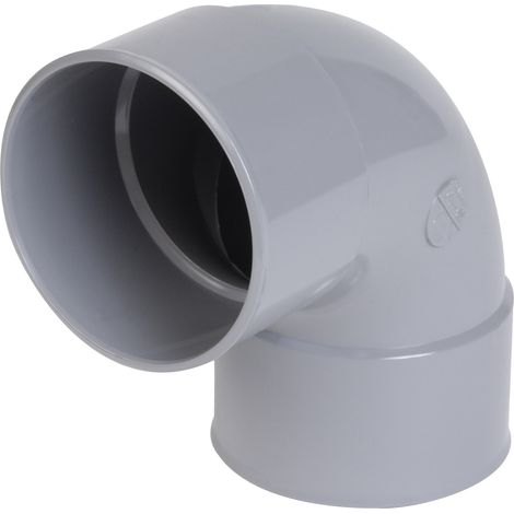 Codo PVC Nicoll uct88 ángulo 87°30 conexión hembra