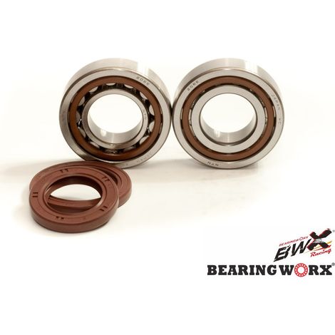 CUSCINETTI ALBERO MOTORE WORX CON PARAOLI KTM SXF 250 13-15, SXF 350 11-15, HUSQVARNA FC/FE 250/350 14-15 (NTN) (PRODOTTO IN GIAPPONE) (23.CBS63013) = CBK60009