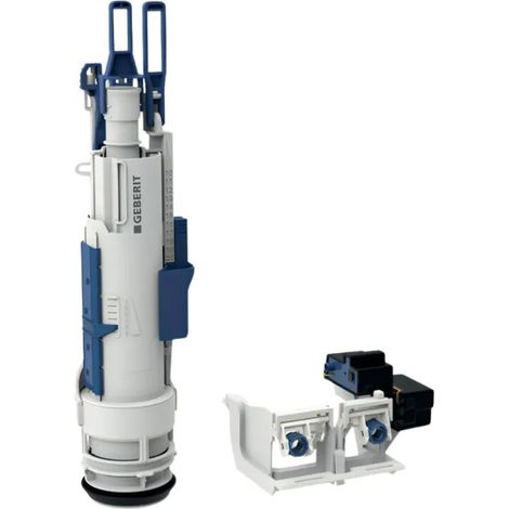 Mécanisme de chasse d'eau électronique pour WC Sigma 12 cm – Double touche – Compatible avec Geberit HyTronic