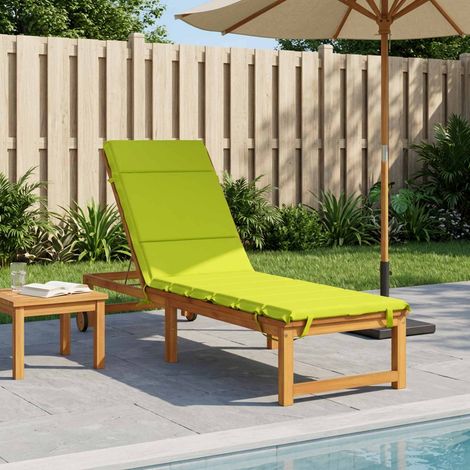 vidaXL Coussin de transat GEMERT 100 % polyester Vert vif. (1/5)