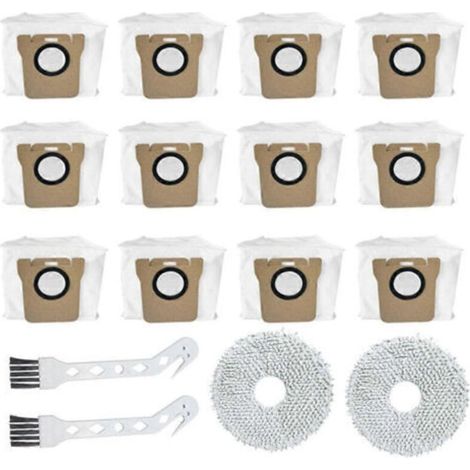 Accessoires pour aspirateur robot Xiaomi X20+/X10+/X10 PLUS : sac à poussière de rechange, brosse (1/5)