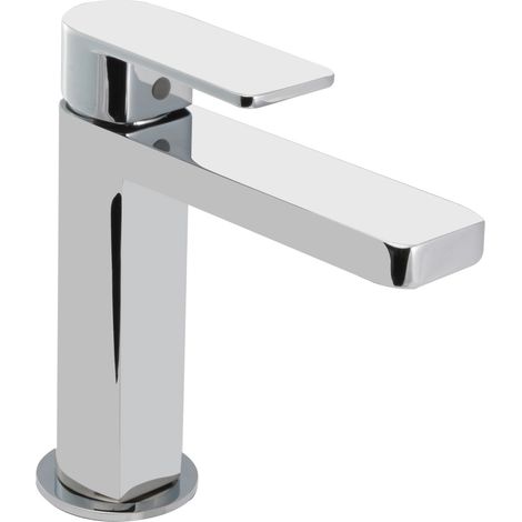 JTP Form Single Lever Basin Mixer Tap Deck Mounted - Chrome (1/2)