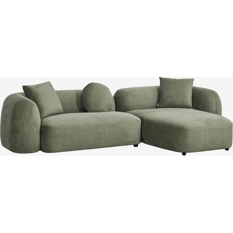 SKLUM Rechtsseitiges 2-teiliges modulares Ecksofa aus Chenille Coco (1/5)