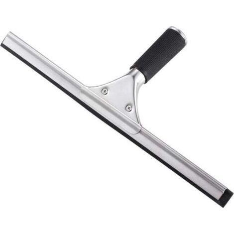 Shower Squeegee Window Squeegee Stainless Steel Household Water Cleaning Squeegee Wiper for Bathroom Window 35cm. (1/4)