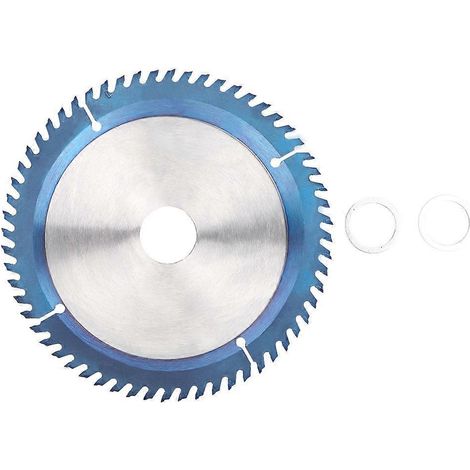 Kreissägeblatt mit blauer Beschichtung, Holztrennscheibe, 1" Innendurchmesser, 60 Zähne (6" Außendurchmesser)